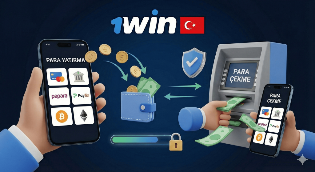1win Türkiye’de para yatırma ve çekme
