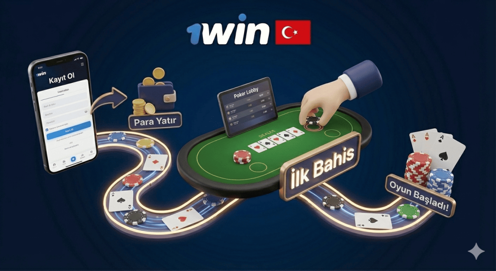 1win'de poker nasıl oynanır?