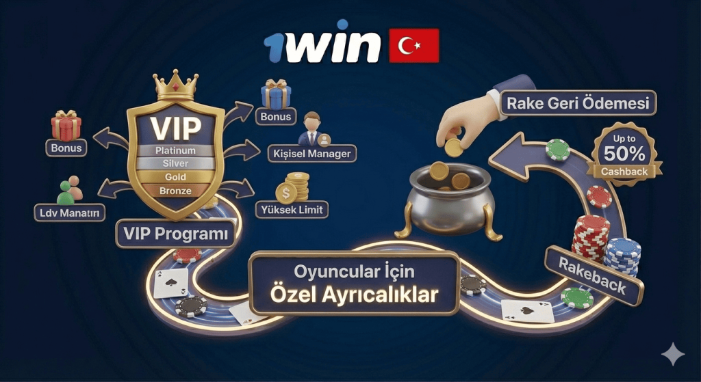 Poker oyuncuları için VIP programı ve rake geri ödemesi