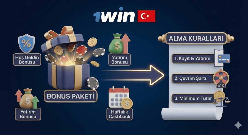 1win poker bonuslar